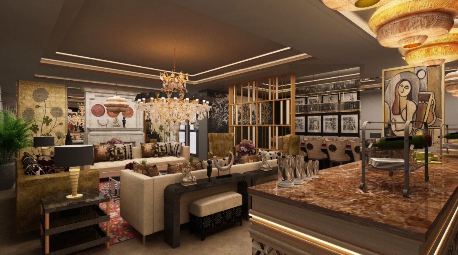 Krivash luxury residential interior