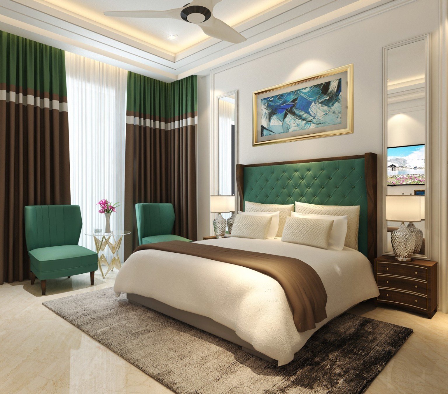 Luxury bedroom